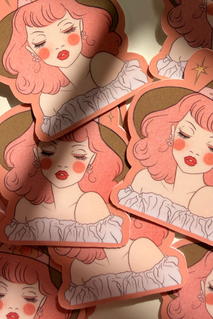 Dreamy Witch Sticker
