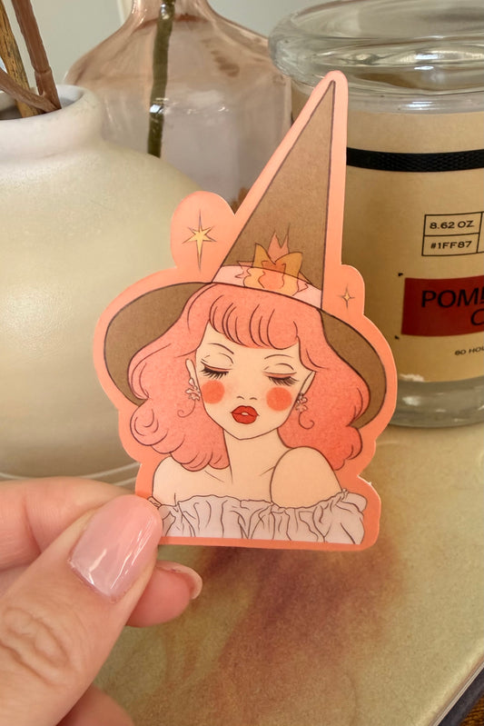 Dreamy Witch Sticker